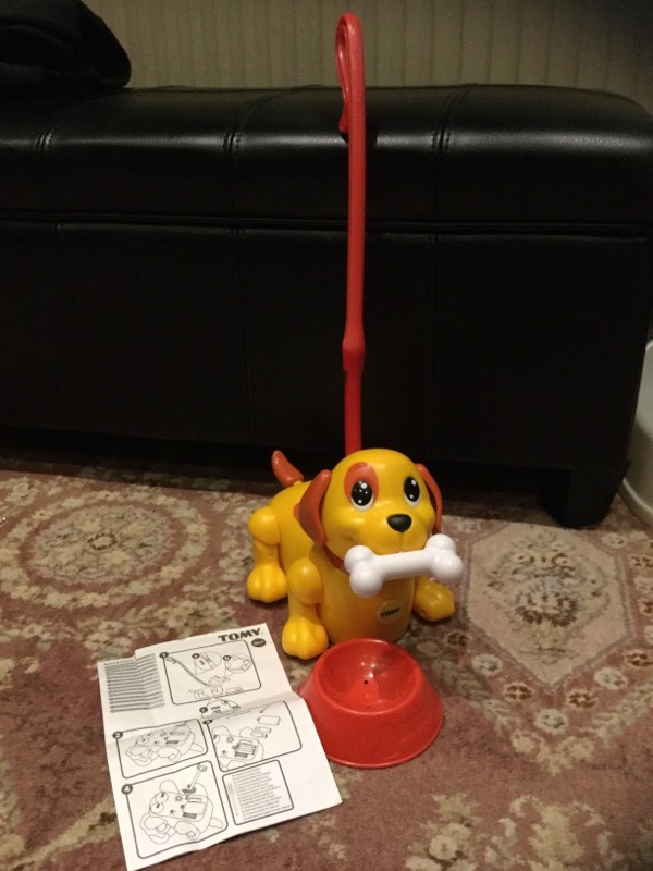 tomy push me pull me puppy